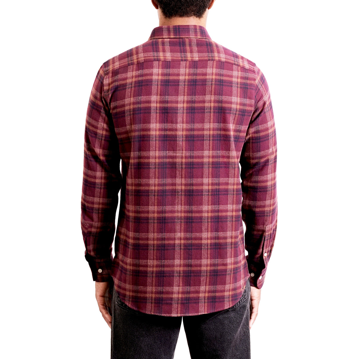 【IONSEOUL】Raf Washed Over Check Shirt 4JH422 SHIRTTHICKRUST25358copy2_05ce4